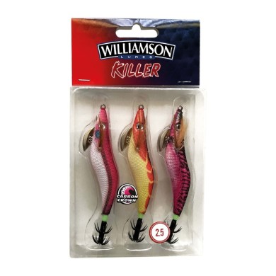 Kit Williamson Shrimp 3 turluttes-