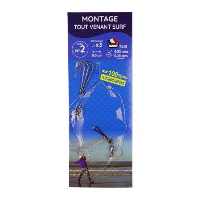 Montage Ragot 3 Hook Surf Rig-