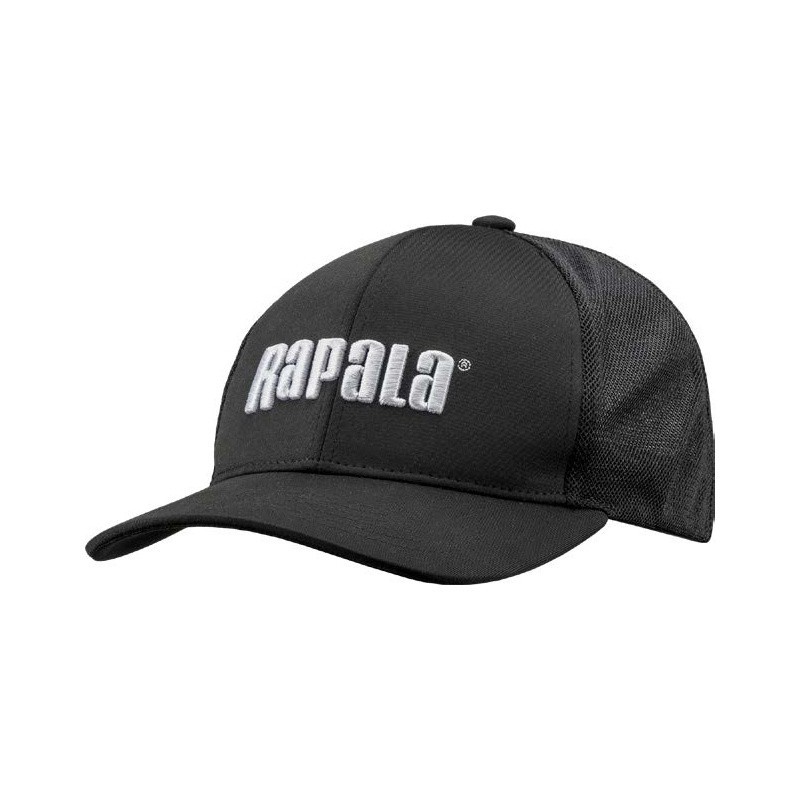 Casquette Rapala Black Mesh Snapback-