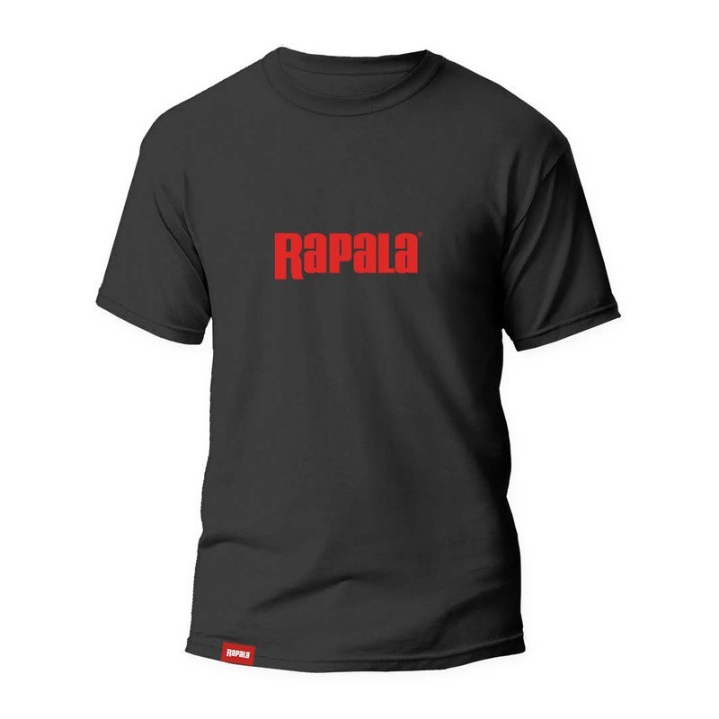 T-shirt Rapala Black Red Logo-