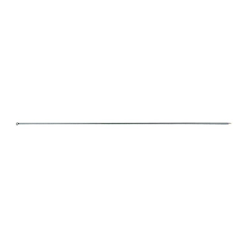 Aiguille Ragot inox pleine à anneau-