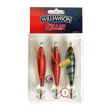 Kit Williamson Fish 3 turluttes Natural Glow-