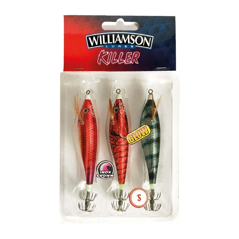 Kit Williamson Fish 3 turluttes Natural Glow-