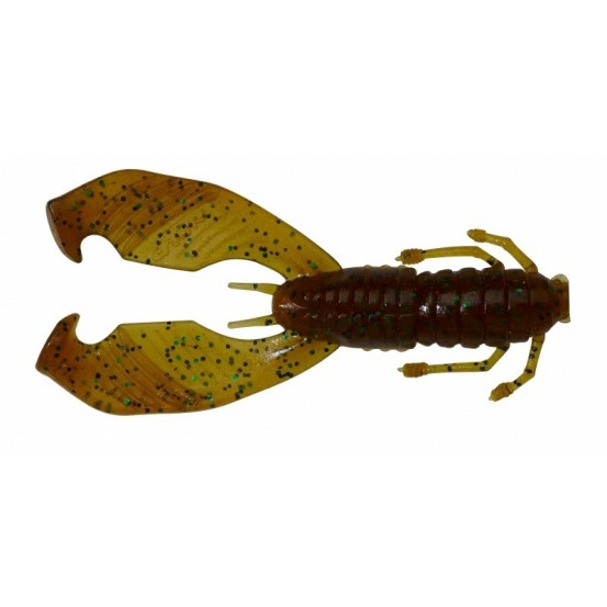Gunki Boogie Craw 3.5" - Pumpkin Green Flake