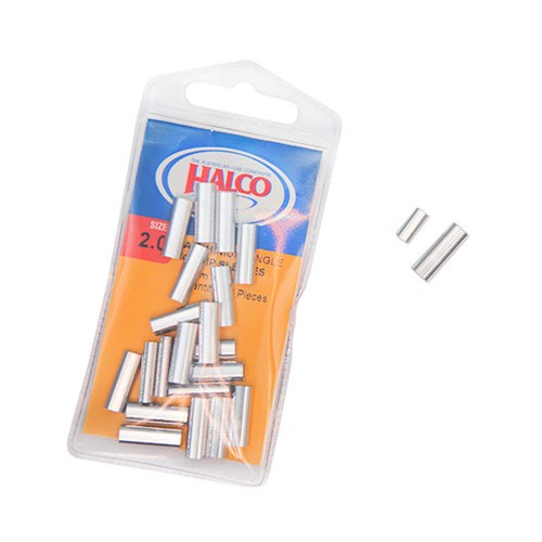 Halco Aluminium Single Crimp Sleeve Sachet