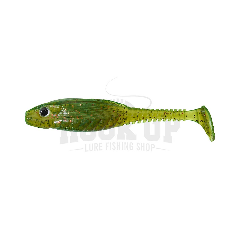 Gunki Grubby Shad 2,4” - 10 Esche Morbide Per Jig Pesca
