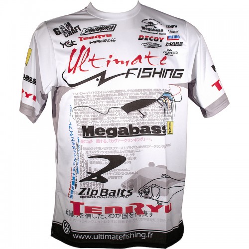 Ultimate Fishing T Shirt Competition Blanc