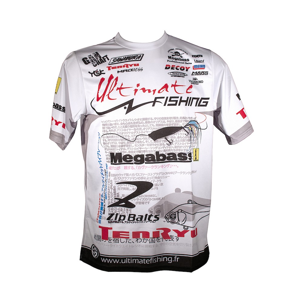 Ultimate Fishing T Shirt Competition Blanc