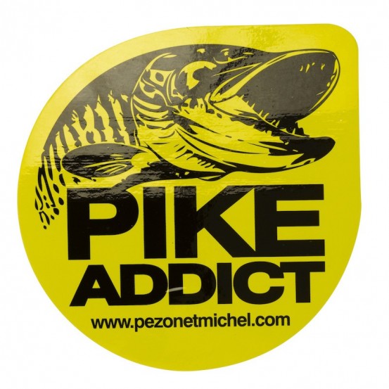 Pezon et Michel Autocollant Pike Addict