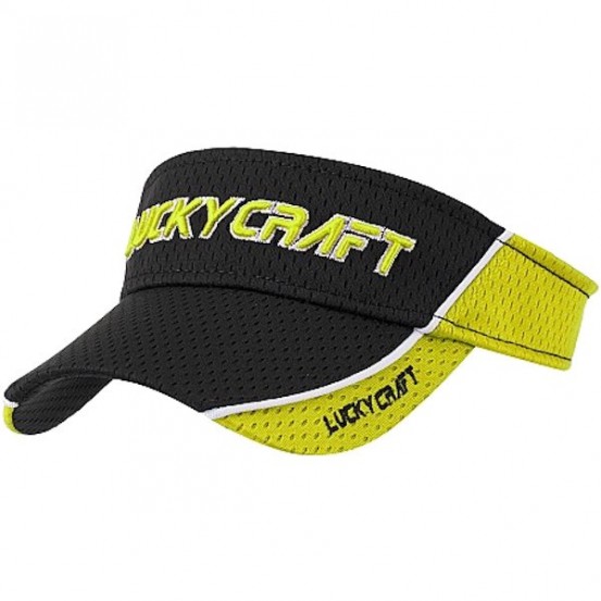 Lucky Craft Sun Visor LC Racing Cool Max Lemon Yellow