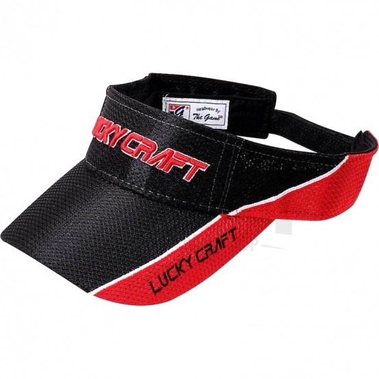 Lucky Craft Sun Visor LC Racing Cool Max Red