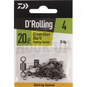 Daiwa Emerillon Baril - Classic D Rolling Swivel Packaging