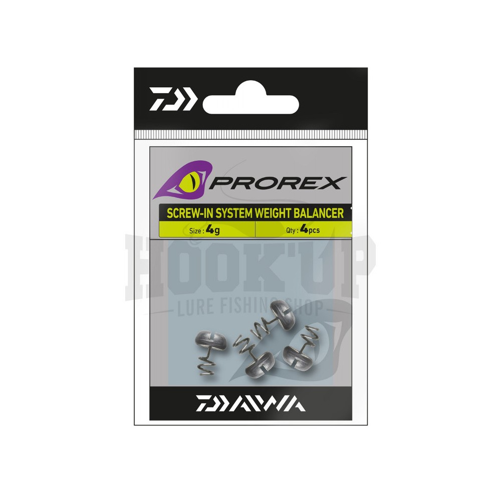 show original title Details about   Daiwa prorex lead screw in weight swing 4 to 8g