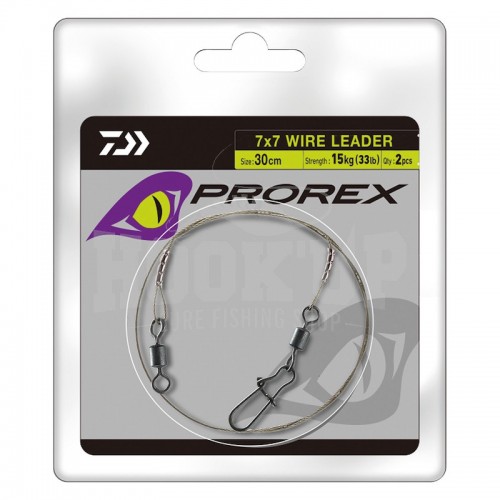 Daiwa Prorex 7x7 Wire Leader - 20CM