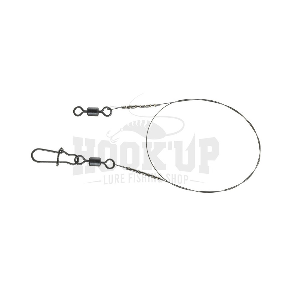 DAIWA Prorex Titanium Wire Leader - 30 Cm - 12 Kg, Angelladen Für