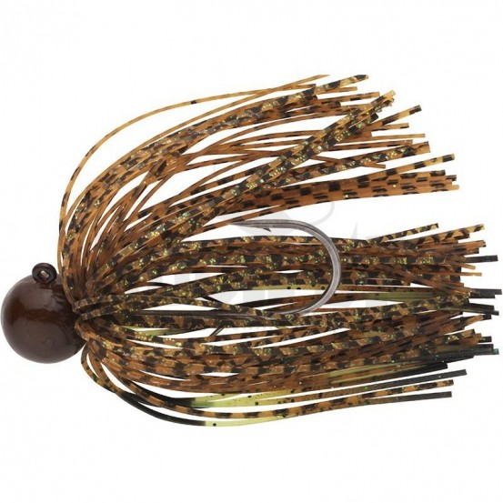 Daiwa Tournament Rubber Jig SAQ SAS rh 7g Light Brown - Brown - Brown Yellow