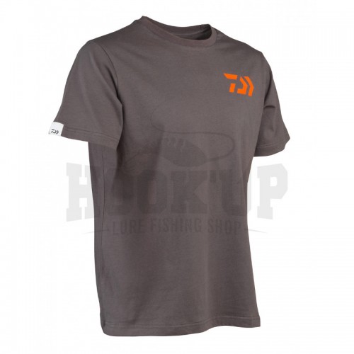 Daiwa T Shirt Gris Orange