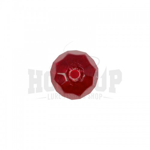 Scratch Tackle Red Glass Bead