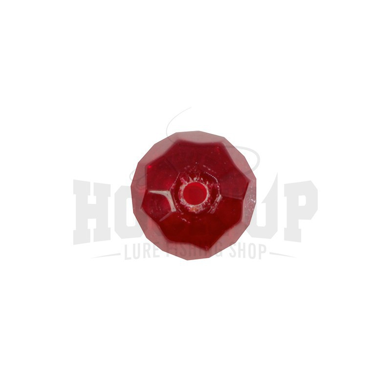 Scratch Tackle Red Glass Bead