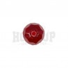 Scratch Tackle Perle en Verre Rouge