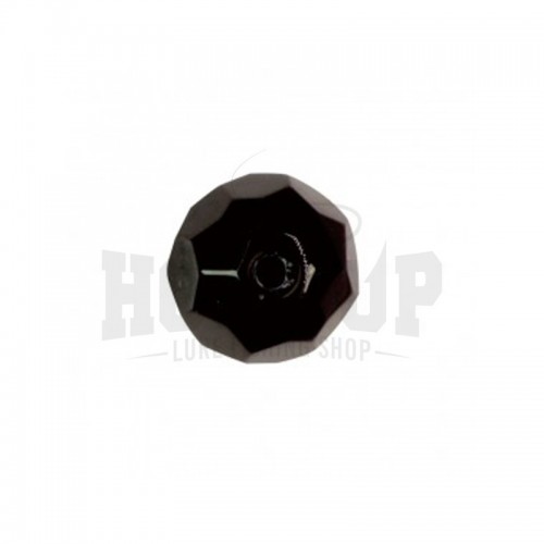 Cuenta de vidrio negra Scratch Tackle