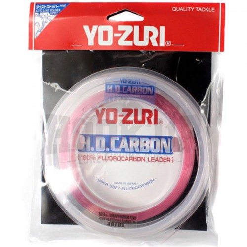 Yo-Zuri Fluorocarbon HD CARBON Pink 