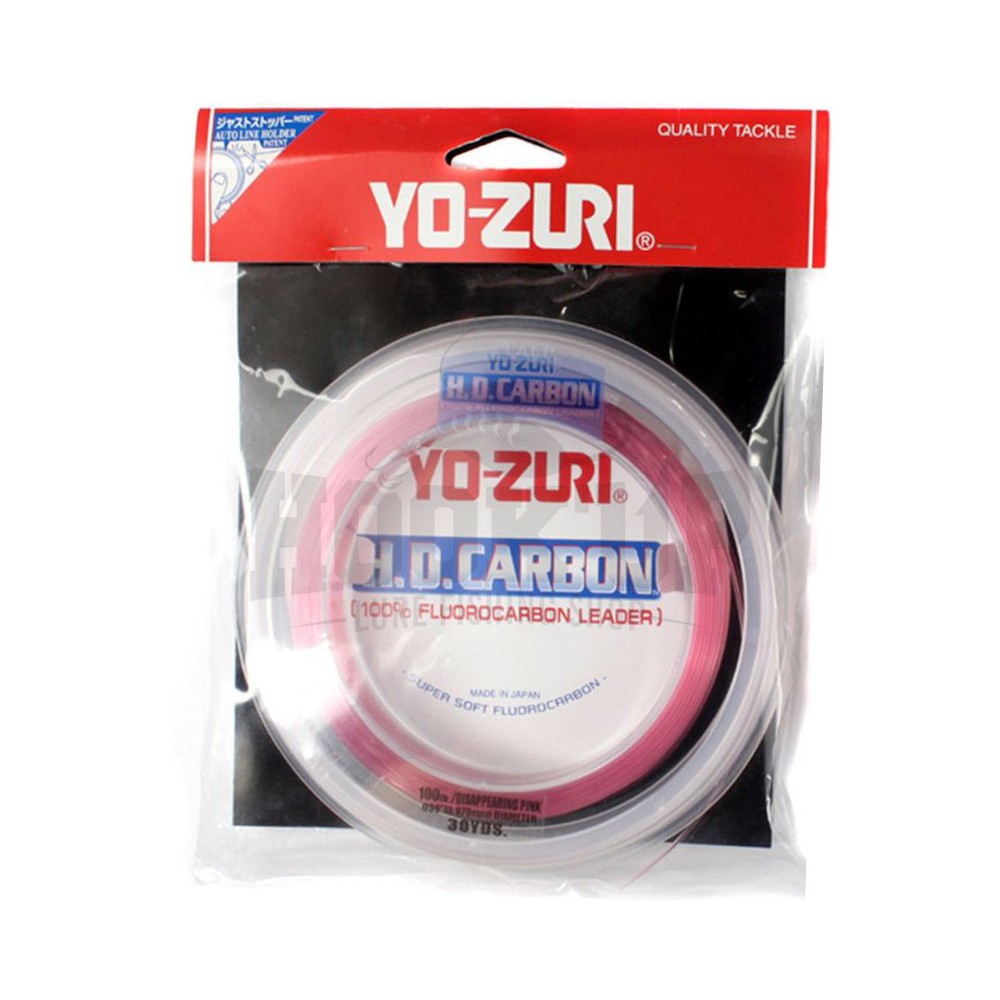 YoZuri Fluorocarbon HD CARBON Pink