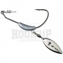 Hameçon Gunki Texan Leste Flash - N°4/0, 7g, Couleur Neutre