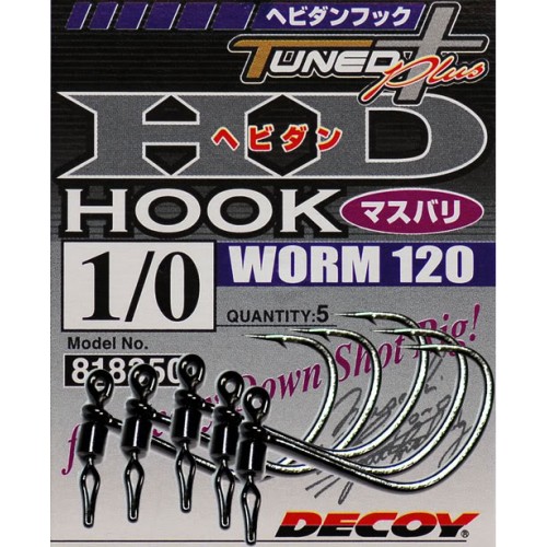 Decoy Worm 120 Hevidan Hook