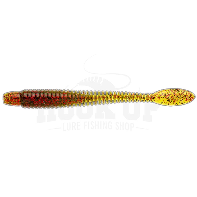 Lunker City Ribster 3" WATERMELON RED FLAKE (144)