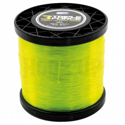 Asso Nylon Triple Force Jaune 1000M Main