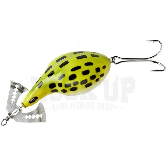 Arbogast Buzz Plug Junior FROG WHITE BELLY (06)