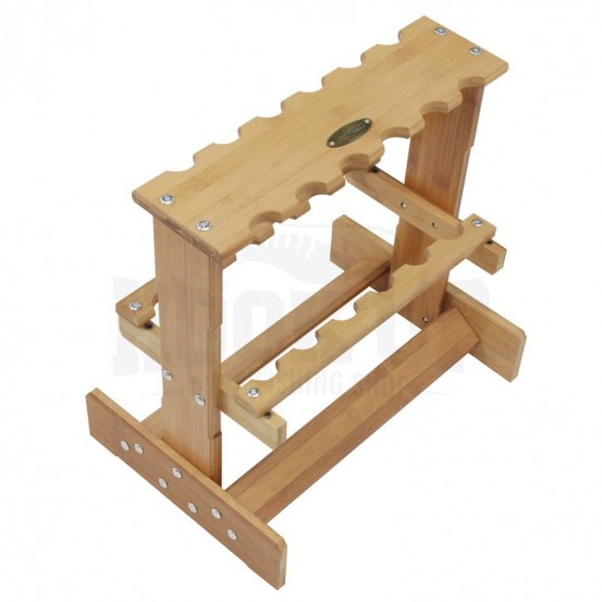 Scratch Tackle 12 Rods Bamboo Stand