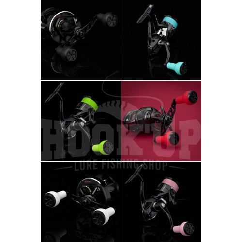 Gomexus TPE Rubber Power Knob pour Shimano Daiwa Spinning et Casting