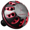 Gomexus Power Knob Black Red 35-38mm pour Shimano et Daiwa Spinning
