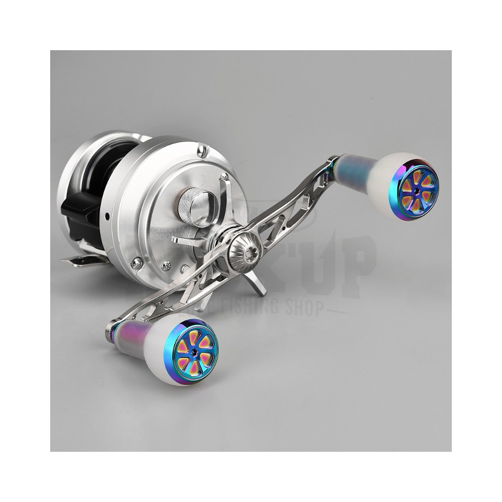 Gomexus Alu Aurora Power Handle 120mm for Shimano Daiwa Abu Garcia