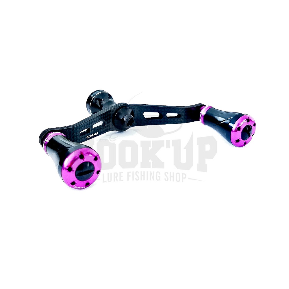 Gomexus Carbon Spinning Double Handle 98mm For Shimano Daiwa Reels