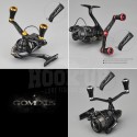 Gomexus Carbon Spinning Double Handle 98mm pour Shimano Daiwa 1000 - 4000