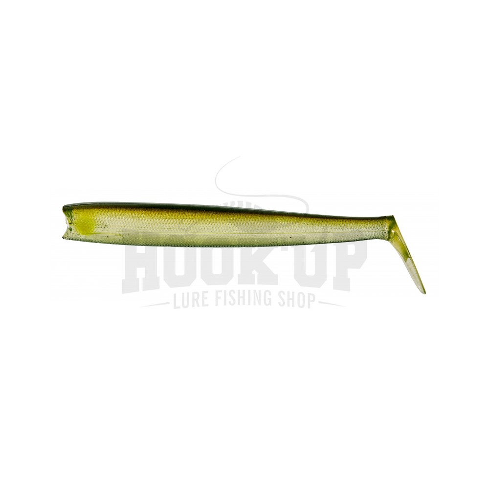 Leurre Nitro Shad 150 magic ayu monté sur têtes plombées en 3 grammages