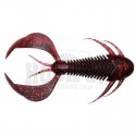 BLACK BACK CLEAR RED