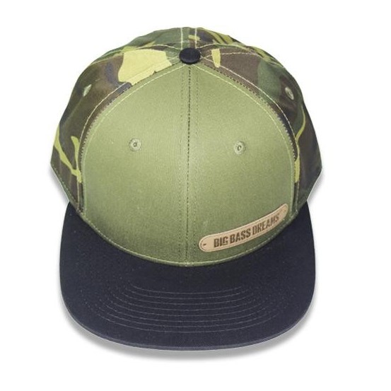 Big Bass Dreams Signature Series Snapback Camo Green