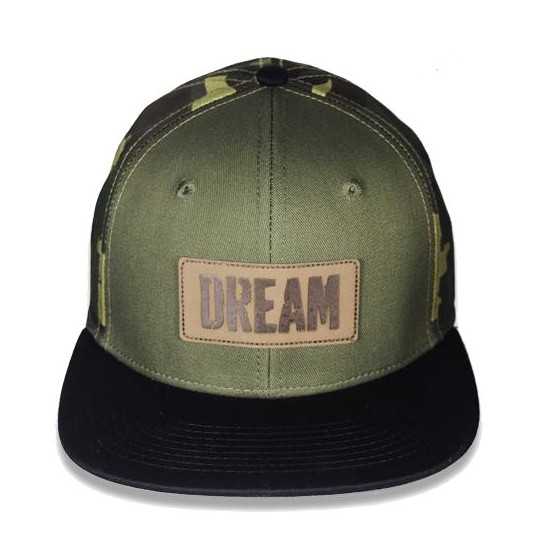 Big Bass Dreams Signature Series "DREAM" Snapback Camo Green