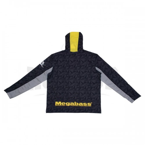 Megabass Game Hoodie Negro