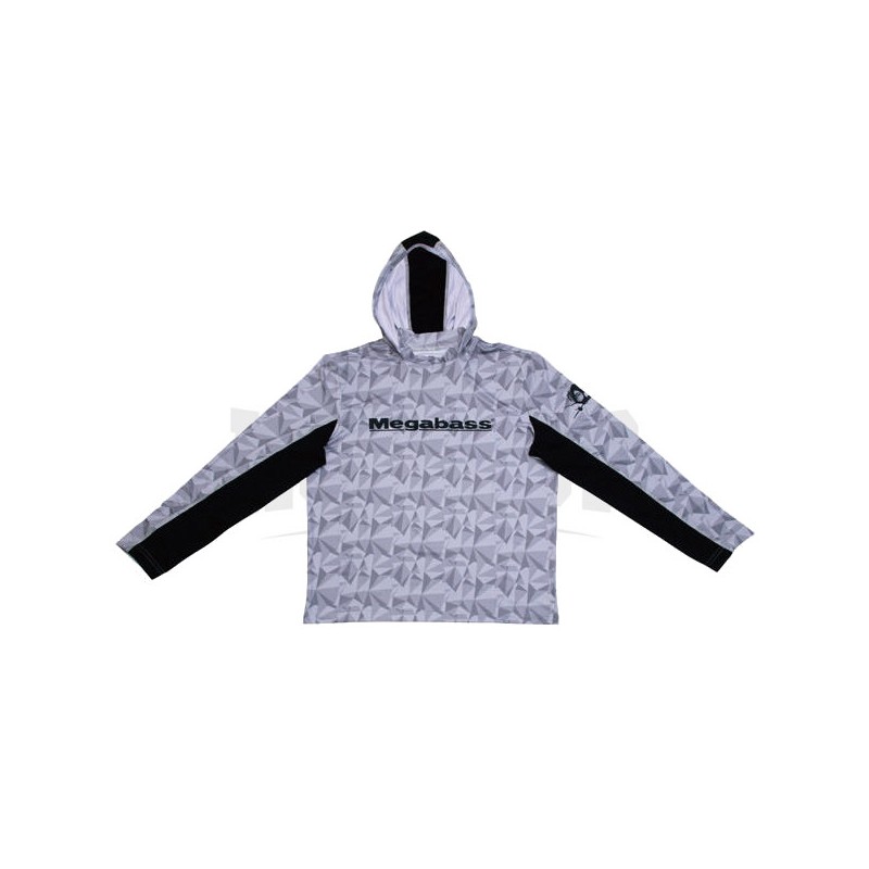 Megabass Game Hoodie Blanco