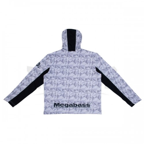 Megabass Game Hoodie Blanco