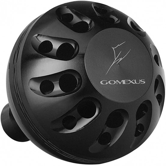 Gomexus Power Knob Black Black 35-38mm pour Shimano et Daiwa Spinning