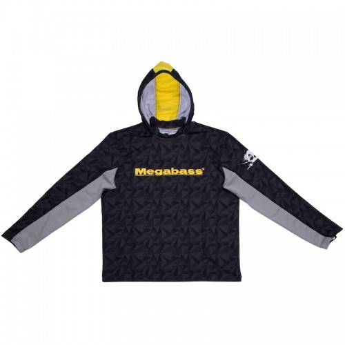 Megabass Game Hoodie Negro