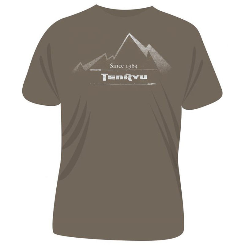 Tenryu T Shirt Mountain Sand Khaki