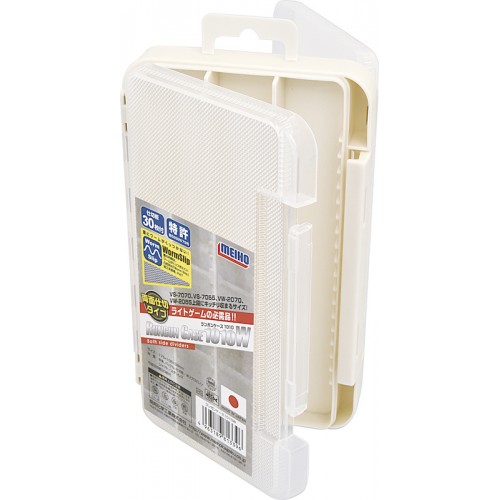 Meiho Run Gun Case 1010 W White White