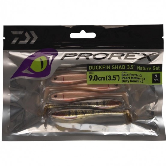 Daiwa Prorex Duckfin Shad 9cm [MIX 3 Couleurs]